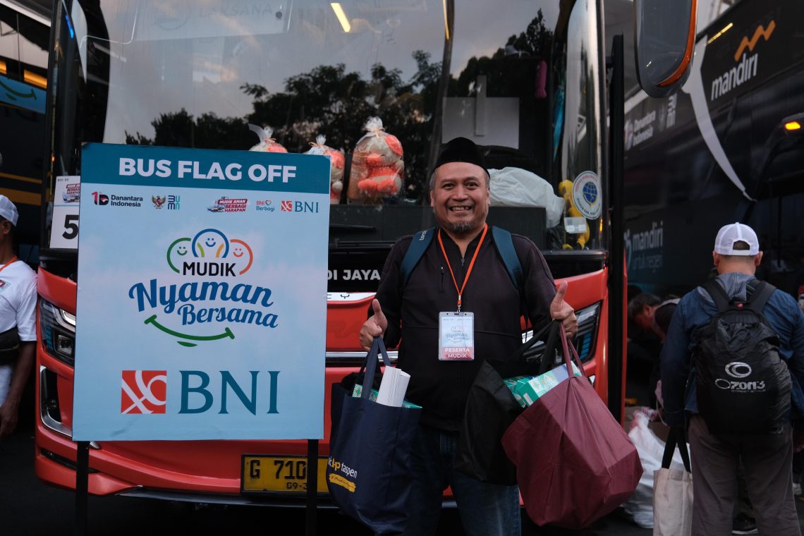Mudik Gratis Bersama BNI Disambut Antusias, Ribuan Peserta Rasakan Manfaat