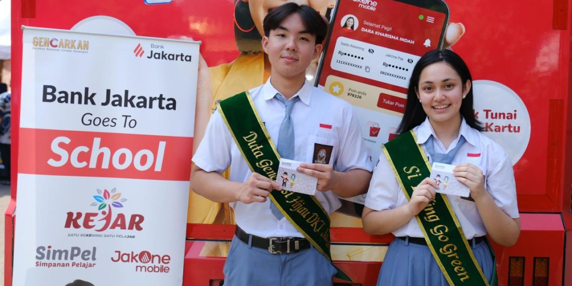 Genjot Inklusi Keuangan Pelajar, Bank Jakarta Kelola Dana Simpanan Rp1,81 Triliun