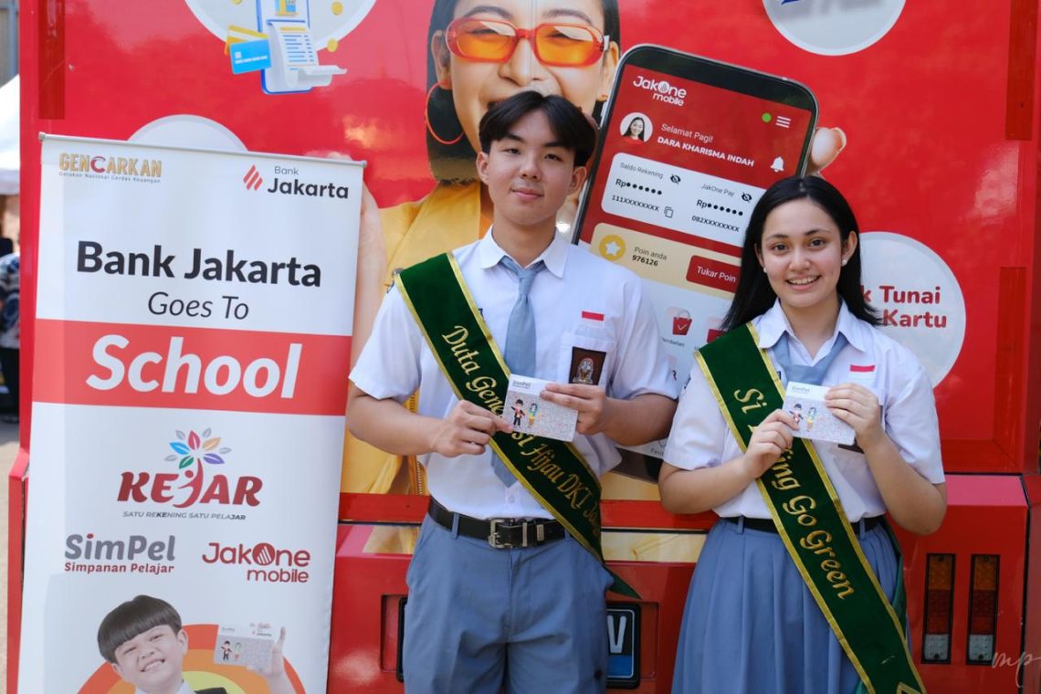Genjot Inklusi Keuangan Pelajar, Bank Jakarta Kelola Dana Simpanan Rp1,81 Triliun
