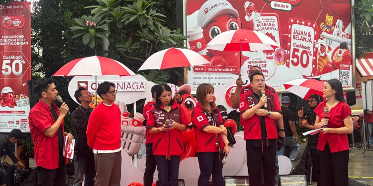 Sasar Komunitas Muda Blok M, CIMB Niaga Tebar Cashback 50% di ‘Ada OCTO Land’