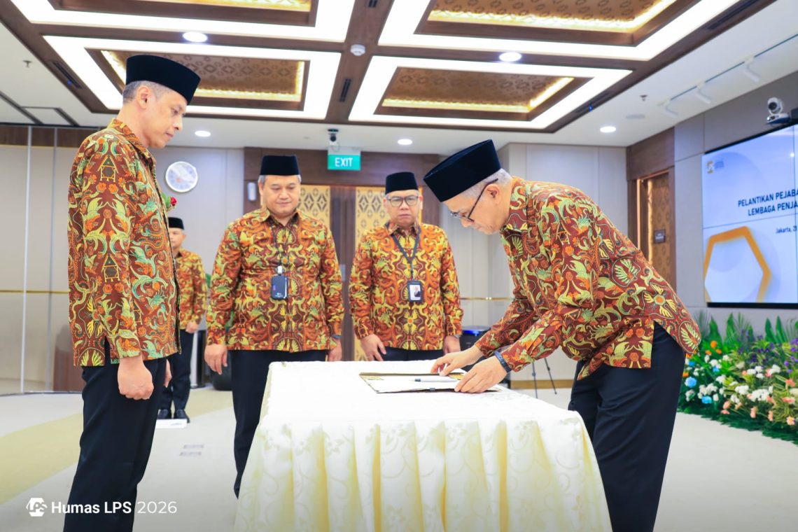 Perkuat Organisasi Berbasis Meritokrasi, LPS Lantik Jajaran Pejabat Eselon I dan II