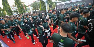 Lhokseumawe Menghijau! Ribuan Pelari Ramaikan BSN Lilawangsa Run 2026