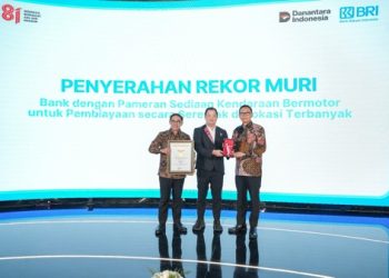 Gelar Pameran Serentak di 131 Lokasi, BRI KKB National Expo 2026 Sabet Rekor MURI