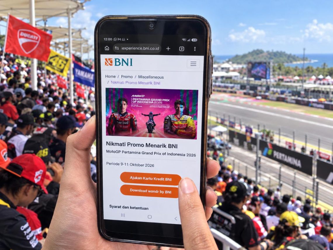 Sambut MotoGP Mandalika: BNI Tebar Promo Cashback dan Permudah Transaksi via Wondr