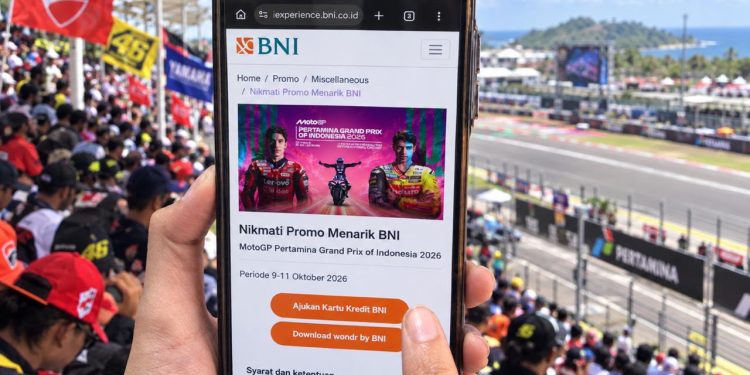 Sambut MotoGP Mandalika: BNI Tebar Promo Cashback dan Permudah Transaksi via Wondr