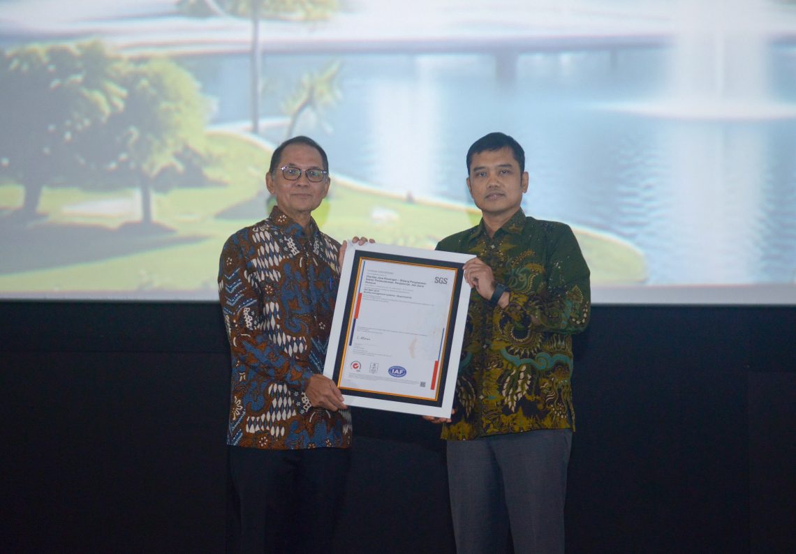 Perkuat Akuntabilitas Pengawasan Sektor PPDP, OJK Kantongi Sertifikasi ISO 9001:2015 dari SGS