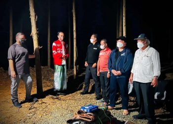 Saat Presiden Menikmati Malam di IKN