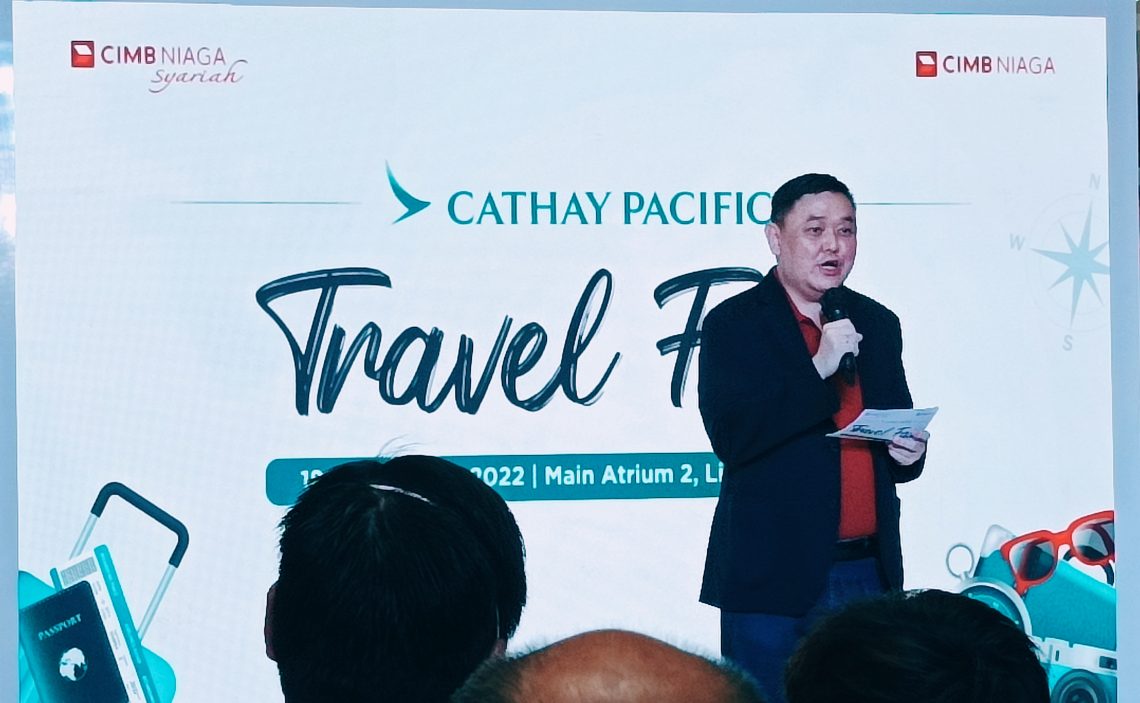 CIMB Niaga Sebar Cashback dan Cicilan 0% di Cathay Pacific Travel Fair 2022