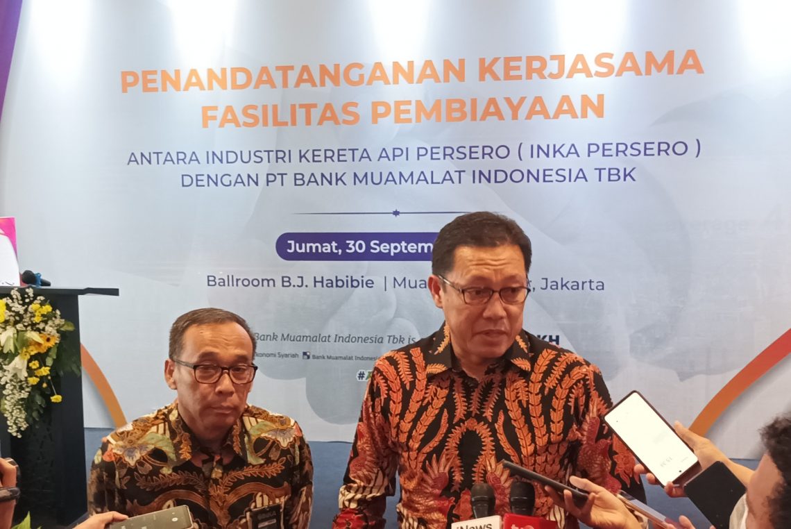 Dukung KTT G20, Bank Muamalat Biayai Proyek Bus Listrik PT INKA (Persero)