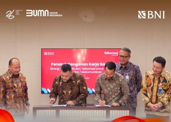 BNI dan Telkomsel Perkuat Sinergi Melalui Kerja Sama Resiprokal untuk Pegawai