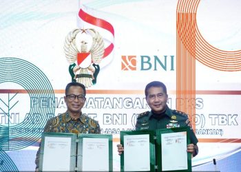 BNI Perkuat Sinergi dengan TNI AD Melalui Penyediaan Layanan Keuangan Terintegrasi