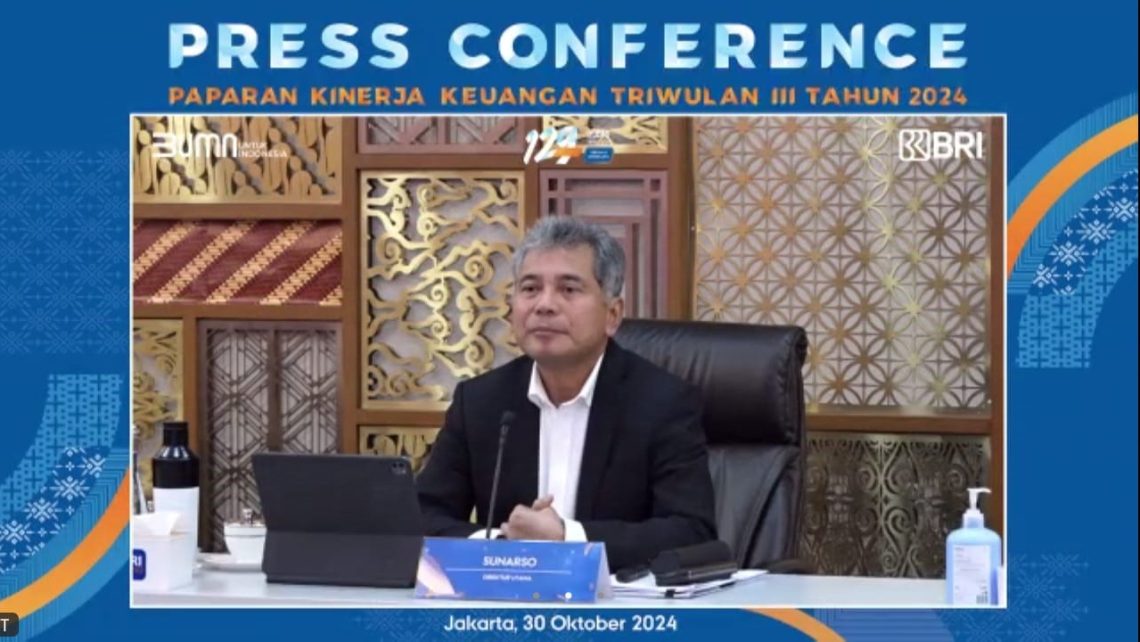 Triwulan III 2024, BRI Cetak Laba Rp45,36 Triliun