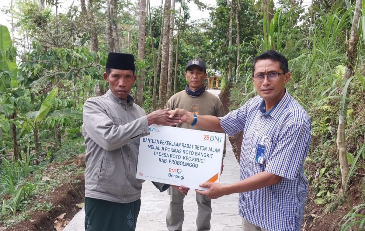Dari Bekasi hingga Probolinggo, BNI Bantu Perbaikan Infrastruktur Dorong Pertumbuhan Ekonomi di Desa