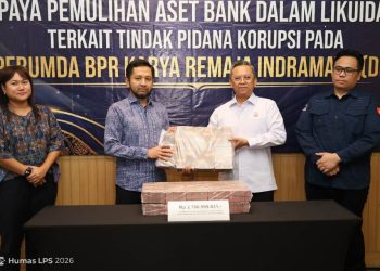 Optimalkan Pemulihan Aset BPR KRI, LPS Terima Hasil Sita Lelang Rp2,78 Miliar dari Kejari