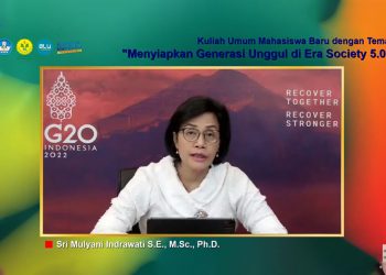 Menkeu: Perlu Tingkatkan Kemampuan Teknologi Digital di Society 5.0