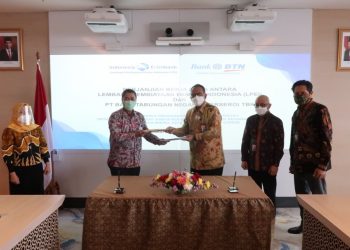 LPEI Tandatangani Kerjasama Penjaminan dengan Bank BTN