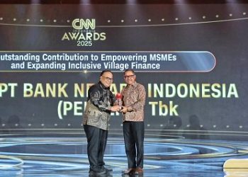Dorong Keuangan Inklusif, BNI Raih Penghargaan Nasional untuk Pemberdayaan Desa