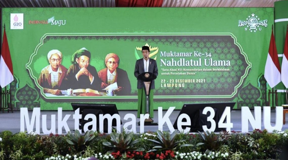 Hadiri Muktamar NU, Presiden: NU Miliki Potensi dalam Pemerataan Ekonomi Umat