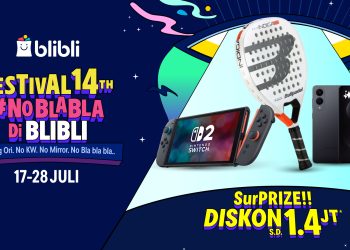 Rayakan HUT ke-14 Blibli Lewat Festival #NoBlablaDiBlibli, Promo Tiap Hari – SurPRIZE Diskon Tanpa Basa-Basi