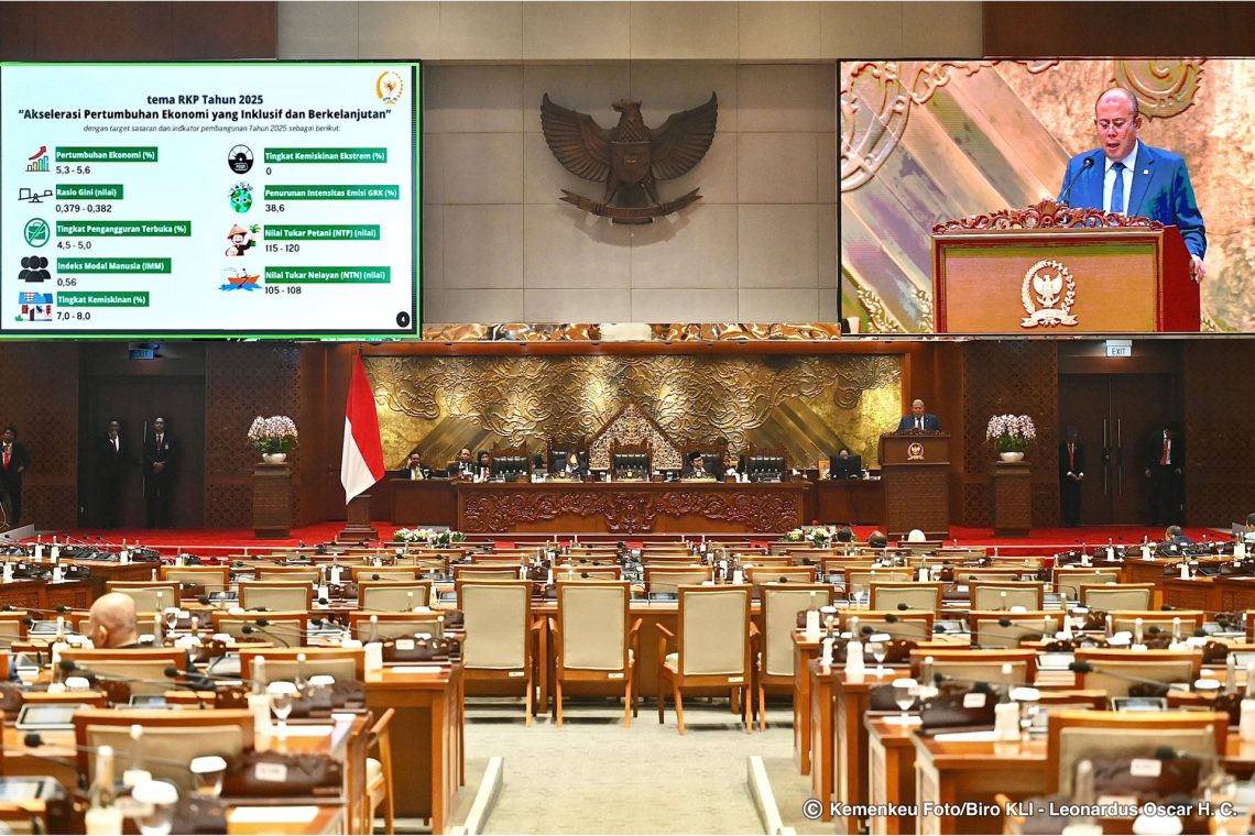 Badan Anggaran DPR Laporkan Hasil Pembahasan Pendahuluan RAPBN 2025 dan RKP 2025