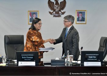 Menkeu Sri Mulyani Bertemu dengan US-ASEAN Business Council