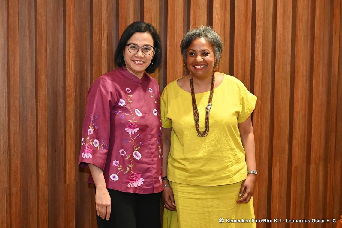 Menkeu Bersama Alexia Latortue Bahas Perkembangan Transisi Energi Indonesia