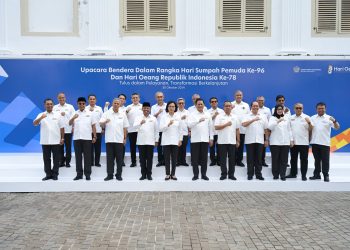 Kementerian Keuangan Gelar Upacara Hari Sumpah Pemuda ke-96 & Hari Oeang RI ke-78