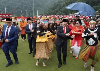 PTFI Gelar Pesta Budaya Peringati HUT RI ke-78