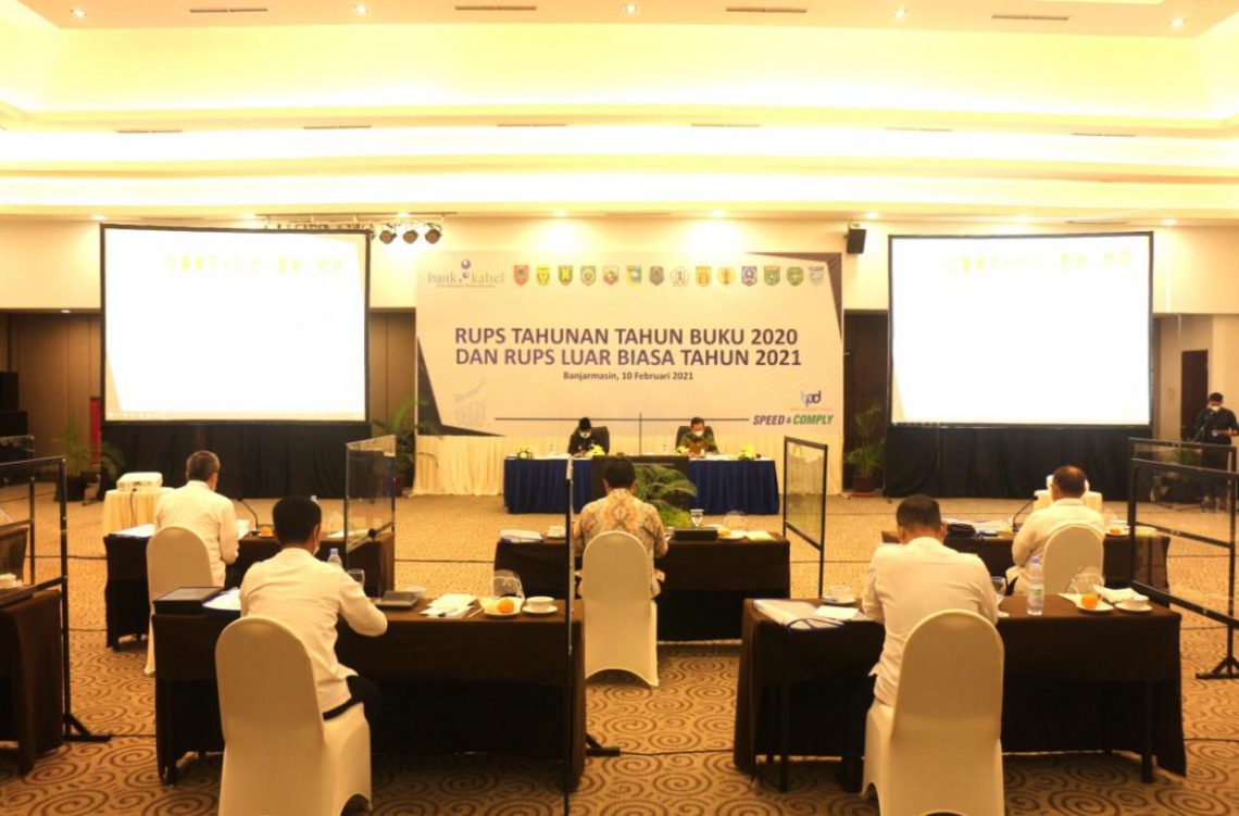 Bank Kalsel Gelar RUPSLB dan RUPS Tahunan