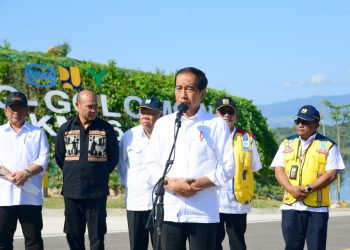 Resmikan Jalan Akses Labuan Bajo-Golo Mori, Presiden: Dorong Pengembangan Kawasan