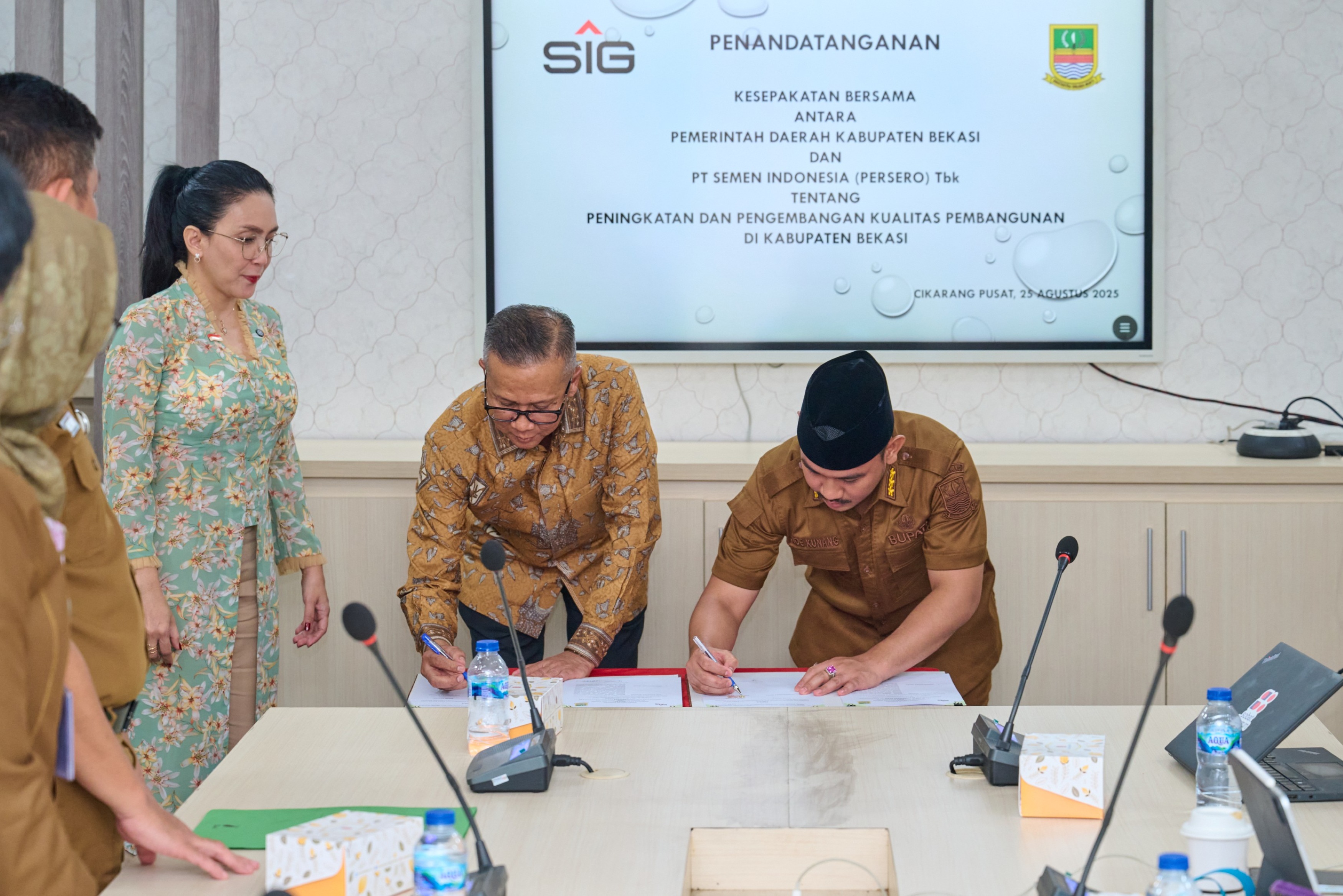 Kolaborasi SIG dan Pemkab Bekasi: Akselerasi Infrastruktur dan Hunian