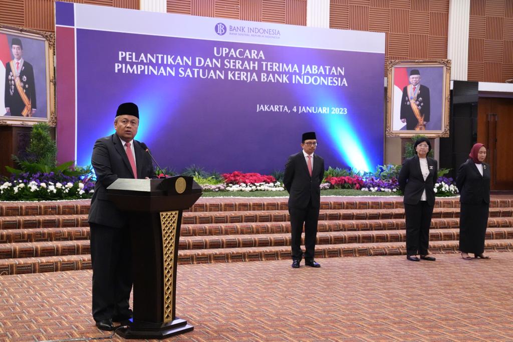 Gubernur BI Tetapkan 26 Pemimpin Baru di Lingkungan Bank Indonesia