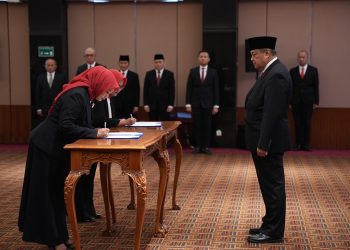 Bank Indonesia Lantik Dua Pemimpin Baru Kantor Pusat