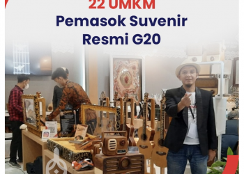 Ini UMKM Lokal Pemasok Resmi Suvenir KTT G20