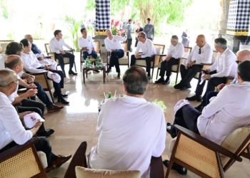 Pemimpin Dunia Ngobrol Santai di Tahura Ngurah Rai