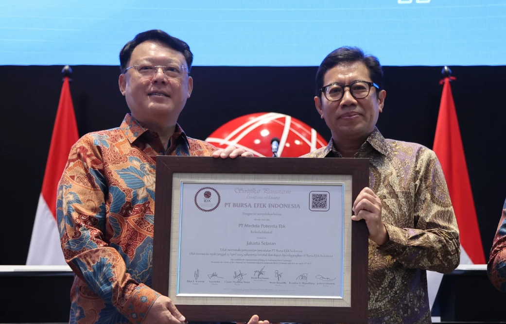 Pencatatan Perdana Saham PT Medela Potentia Tbk (MDLA)