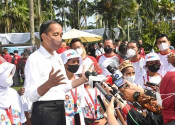 Presiden Ingatkan Anak-anak untuk Jaga Kesehatan