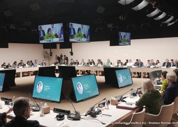 Menkeu Sampaikan Pentingnya Kebijakan Iklim dalam Finance Ministers High Level Roundtable