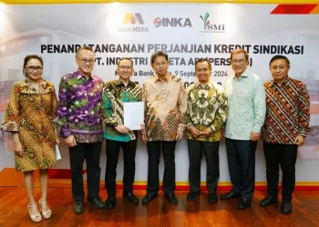 Bank Mega dan SMI, Salurkan Kredit Sindikasi ke PT INKA hingga Rp2,1 Triliun