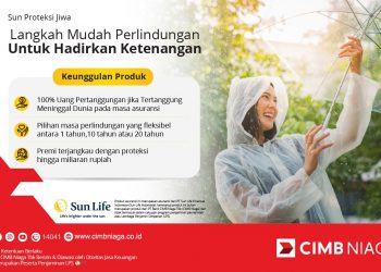 Sun Life Indonesia dan CIMB Niaga Hadirkan Sun Proteksi Jiwa