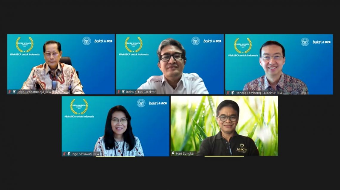 BCA Gandeng Kemenparekraf Tingkatkan Kreativitas Desa Wisata