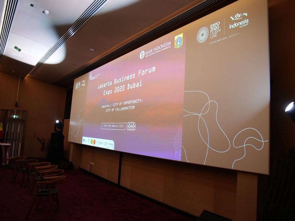 Pemprov Jakarta Tawarkan Beragam Proyek Investasi di Dubai Expo 2022