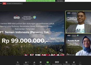 SIG Serahkan 999 Bibit Pohon untuk Restorasi Kampung Long Duhung – Kalimantan Timur