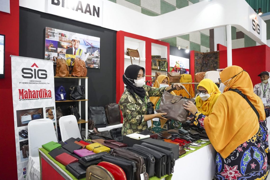 SIG Fasilitasi UMKM Binaan Promosikan Produk di Pameran Malang City Expo 2022