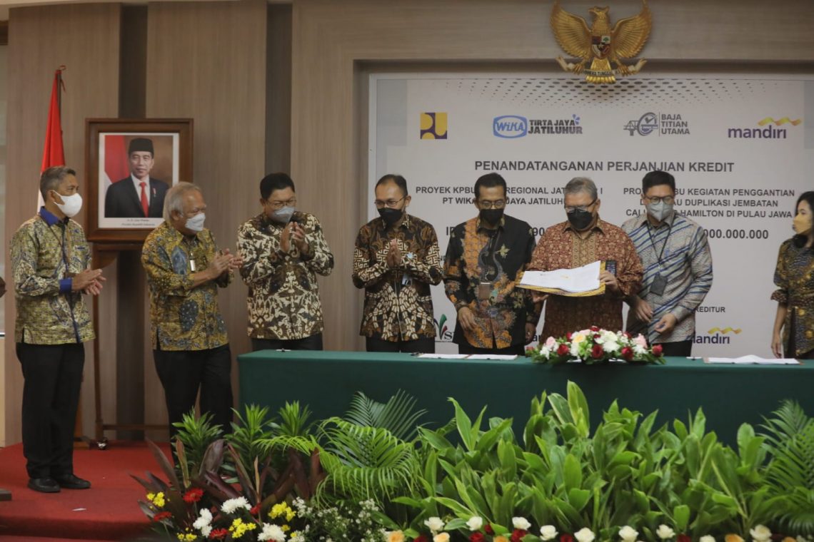 Bank Mandiri Kucurkan Pembiayaan Rp2,3 triliun pada Dua Proyek Infrastruktur