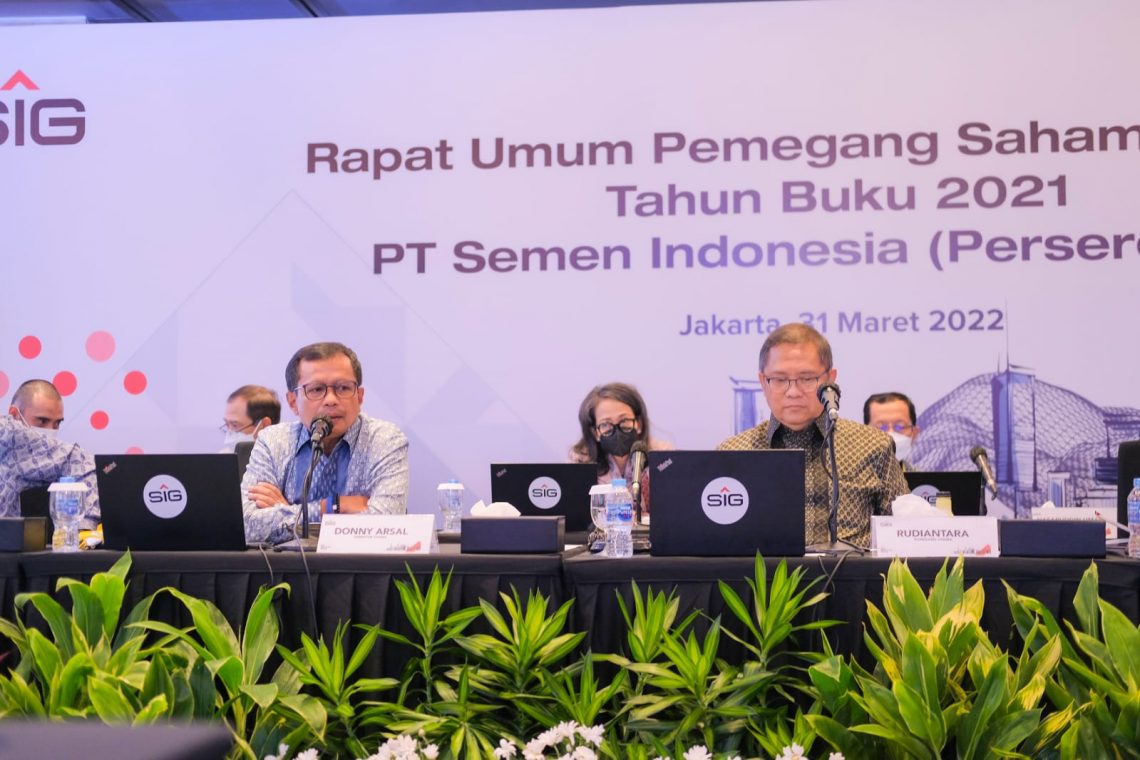 SIG Bagikan Dividen 50,66% dari Laba Bersih 2021