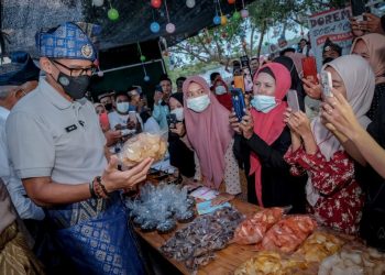 Menparekraf Apresiasi Masyarakat Dogang Langkat Sumut Ciptakan Peluang Kerja