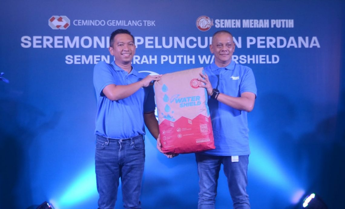 PT Cemindo Gemilang Tbk Hadirkan Produk Baru Semen Merah Putih Watershield