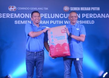 PT Cemindo Gemilang Tbk Hadirkan Produk Baru Semen Merah Putih Watershield