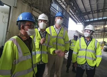 Kedubes Denmar Kunjungi Fasilitas Pengolahan Sampah SBI di Cilacap